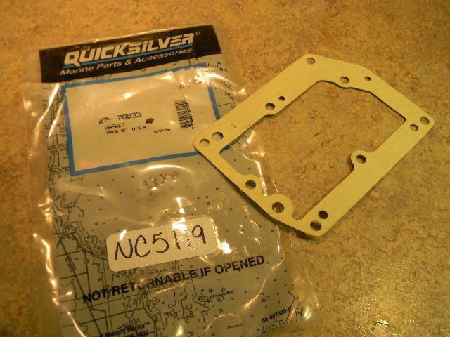 New Mercury Quicksilver Baffle Plate Gasket 27-78035