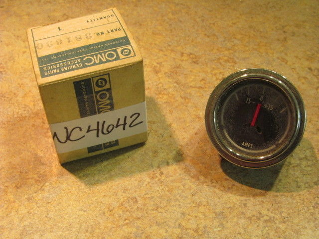 New Johnson Evinrude OMC Ammeter Assembly 381630