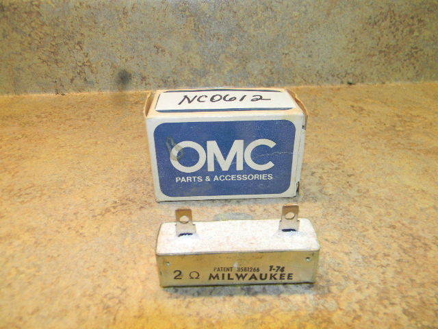 NOS OMC Johnson Evinrude Ballest Resistor Assembly 383433