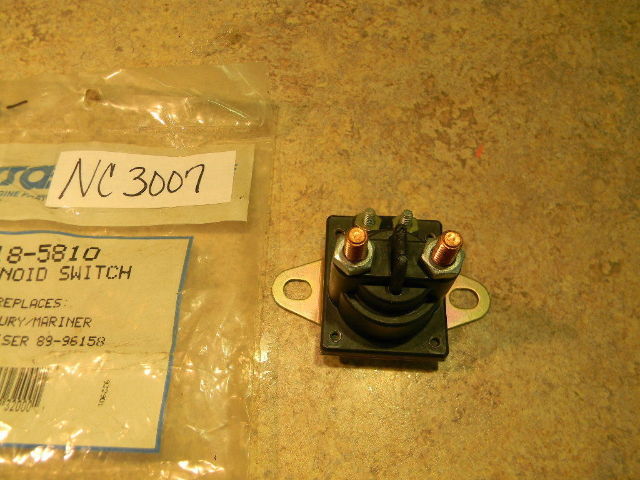 NEW Sierra Starter Solenoid 18-5810 Replaces Mercury Horizontal Post
