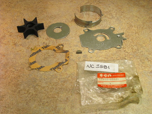 NEW NOS Suzuki 80-82 DT 85 Water Pump Kit 17400-95501 95502