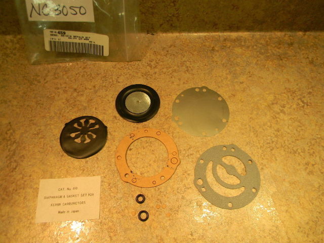 NEW Diaphragm and Gasket Set for Keihin Carbs