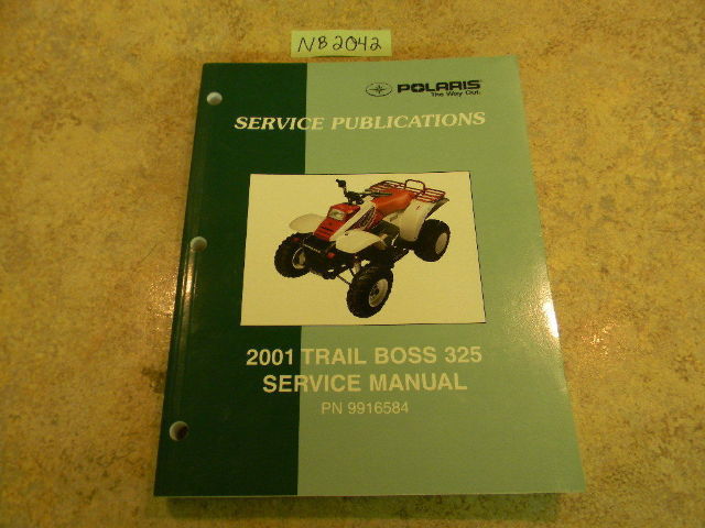 2001 Polaris Trail Boss 325 Service Manual PN 9916584