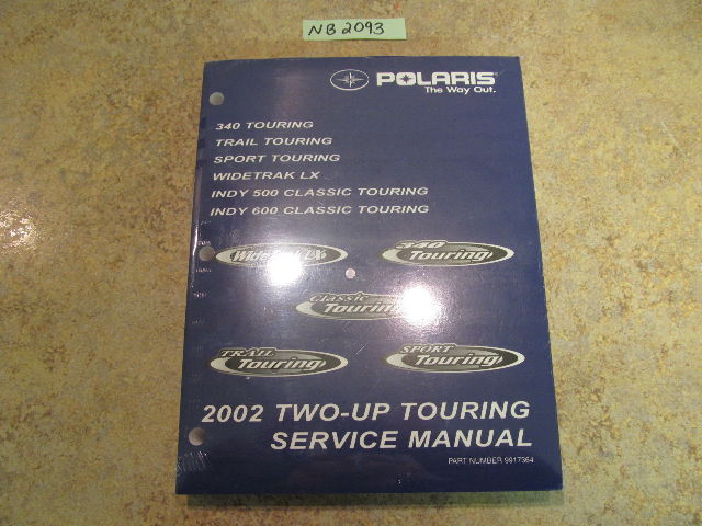 2002 Polaris Two-Up Touring Service Manual PN 9917364
