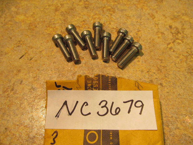 NEW Johnson Evinrude OMC Cover to Adapter Screws 306446