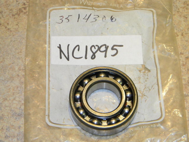 NOS Polaris Snowmobile ATV Chaincase Ball Bearing 3514306