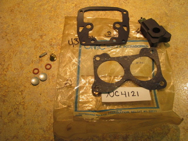 New Johnson Evinrude OMC Carburetor Repair Kit 390241