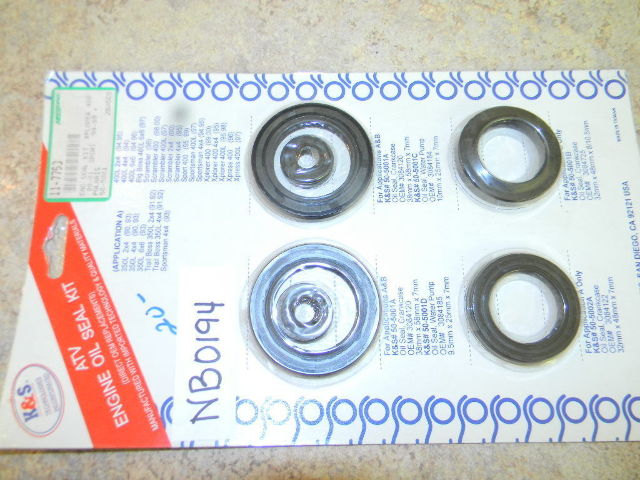 K and S ATV Engine Oil Seal Kit 11-7753 XPLORER 400 99-01 SPORT 94-99 50-5001