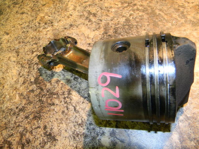 Johnson Evinrude piston and connecting rod from a 1967 100 hp V4