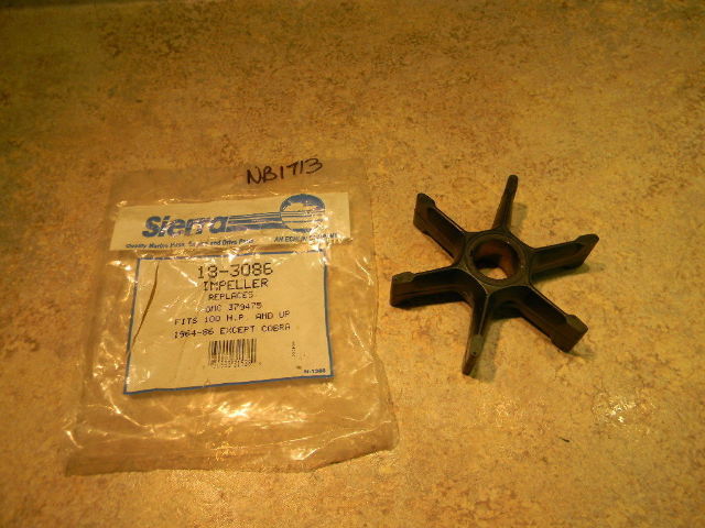 Brand New OMC Sierra Impeller 18-3086 379475