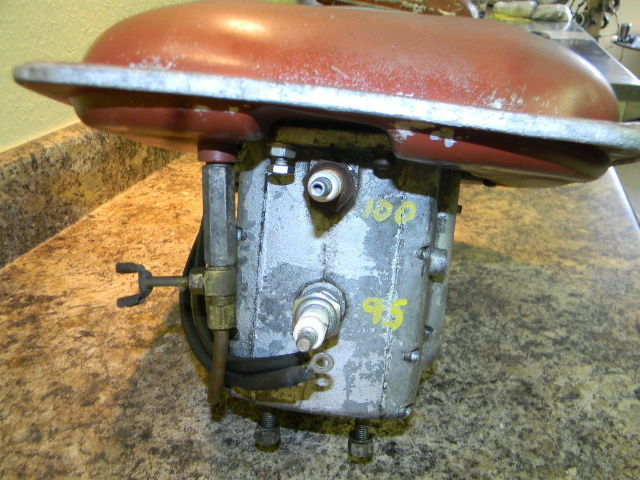 Montgomery Ward Sears Antique Fuel Tank & Powerhead Without Recoil 5 HP