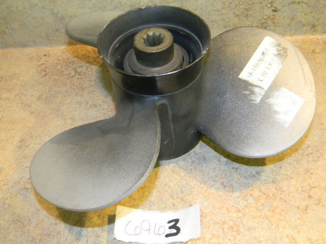 Mercury Mariner aluminum propeller 10-3/8 X 9-1/2