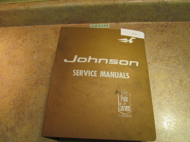 1974 Johnson Evinrude Outboard Service Manual Year Set 2-135 HP