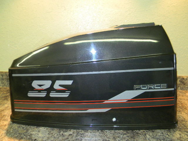 Force 1980's Engine Cover Top Cowl Cowling Hood 85 HP 3 Cylinder