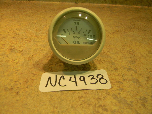 New Faria Outboard Oil PSI Gauge GP9844S