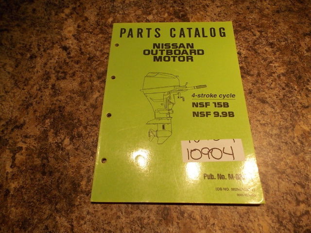 Nissan Parts Catalog 4 stroke NSF 15B NSF 9.9B