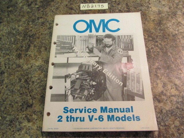 1985 OMC 2-V6 Models Service Manual 507507