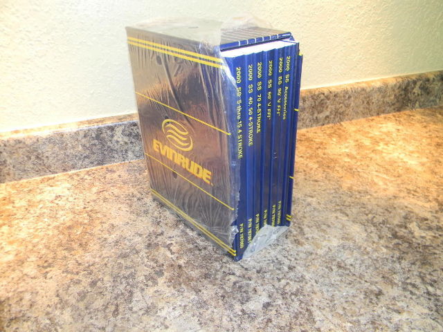 NEW Evinrude 2000 SS Service Manuals Set of 8 787060-787065