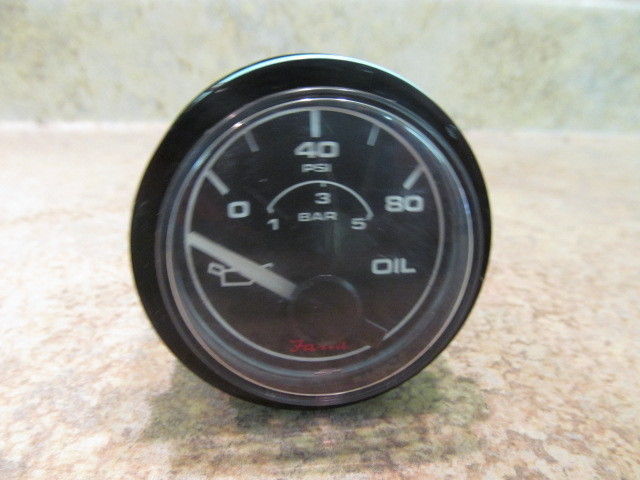 Faria Brand Oil Gauge GP7006D Blue w/ Black Face