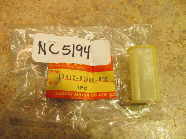 NEW Suzuki fuel pump filter1977-89 9.9 15 16 20 25 30 35 40 50 60 65 85