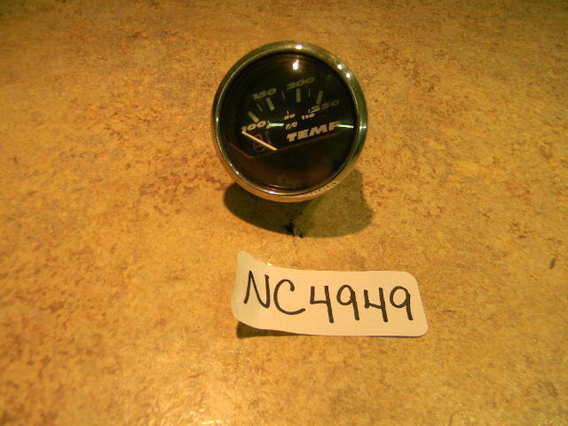 New Faria Blue with Black Face Temperature Gauge GP4088A
