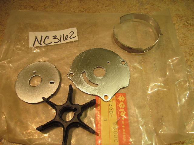 NEW NOS Suzuki 1980-82  DT 25 DT 28 Chrome Water Pump Repair Kit 17400-93000