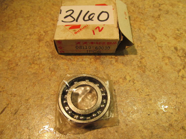 NEW NOS Suzuki Ball Bearing 08110-60030
