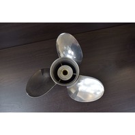 OMC Johnson Evinrude Stainless Steel 3 Blade Propeller 13 Splines 13.25 x 13
