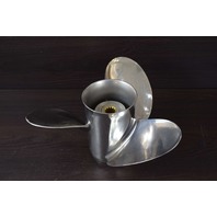OMC Johnson Evinrude Stainless Steel 3 Blade Propeller 13 Splines 13.25 x 13