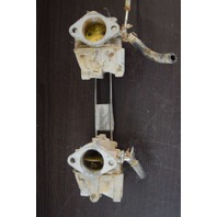 FOR PARTS ONLY! 1960's Westbend Carburetor Set OM17A OM-17A 80 HP 80353