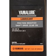 NEW! Yamalube Friction Modified Shaft Drive Gear Oil SAE 80W-90 3-1 qt. bottles