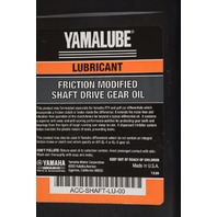 NEW! Yamalube Friction Modified Shaft Drive Gear Oil SAE 80W-90 3-1 qt. bottles