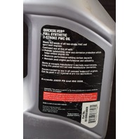 NEW! Quicksilver Powersports Lubricants Full Synthetic 2-Stroke Oil PWC 1 Gallon