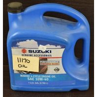 NEW Suzuki Performance Synthetic Blend 4-Cycle Marine SAE10W-40