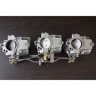 REBUILT 1979 Johnson Evinrude Carburetor Set 389242 389241 C# 323707 70 75 HP