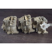 389255 389256 C# 322021 Johnson Evinrude 1977 Carburetor Set 175 200 HP REBUILT!
