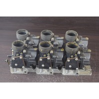 REBUILT! 1991 Johnson Evinrude Carburetor Set 433344 433345 150 175 HP