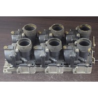 REBUILT! 1991 Johnson Evinrude Carburetor Set 433344 433345 150 175 HP