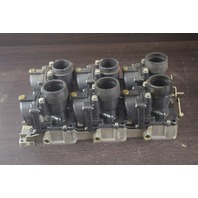 REBUILT! 1994-96 Johnson Evinrude Carburetor Set 437295 437296 433656 150 HP V6