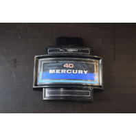 1975-89 Mercury Thunderbolt Front Cover Medallion 6347A20 6347A6 35 40 HP 2 cyl