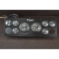 Outboard Sea Ark Dash Panel W/ Setup for Dual Honda Motors 18-3/8" x 6-1/2"