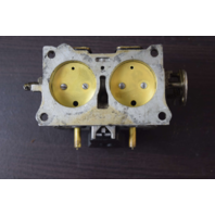 432120 Johnson Evinrude 1989-90 Upper Carburetor Body NO BOWL 150 175 HP REBUILT