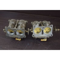 393194 393195 C# 328817 Johnson Evinrude Carburetor Set 1-1/4" Bore V6 REBUILT