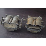 REBUILT! 1977 Johnson Evinrude Carburetor Set 388483 388484 C# 323302 85-140 HP