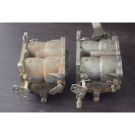 REBUILT! 1977 Johnson Evinrude Carburetor Set 388483 388484 C# 323302 85-140 HP