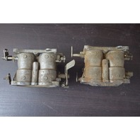 REBUILT! 1977 Johnson Evinrude Carburetor Set 388483 388484 C# 323302 85-140 HP
