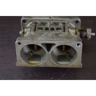 7563A3 WH-9 WH9 Mercury 1978-1985 Middle Carburetor Body 150 HP V6 CLEAN