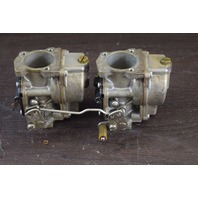 REBUILT! 1998-2001 Johnson Evinrude Carburetor Set 439458 C# 338069 40 HP 2 cyl