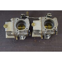 REBUILT! 1998-2001 Johnson Evinrude Carburetor Set 439458 C# 338069 40 HP 2 cyl