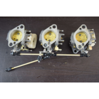 824854T27 WME-115 Mercury 2005 & UP Carburetor Set 65 JET 75 90 HP REBUILT